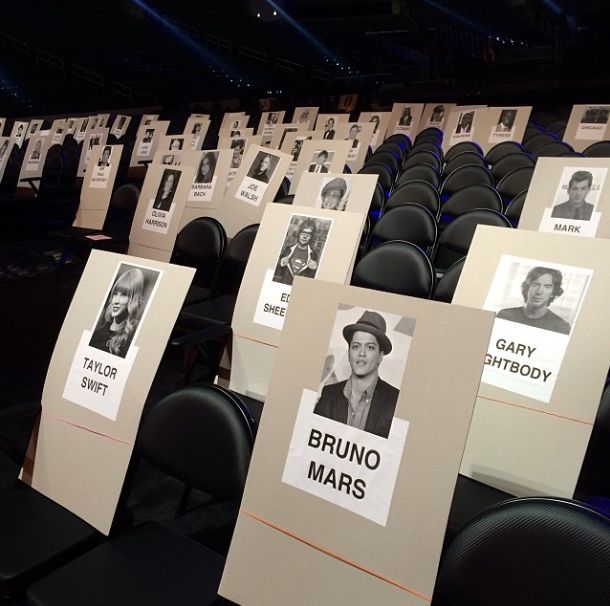 Who's seated where?