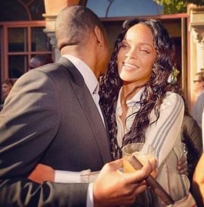 Rihanna and Jay Z
