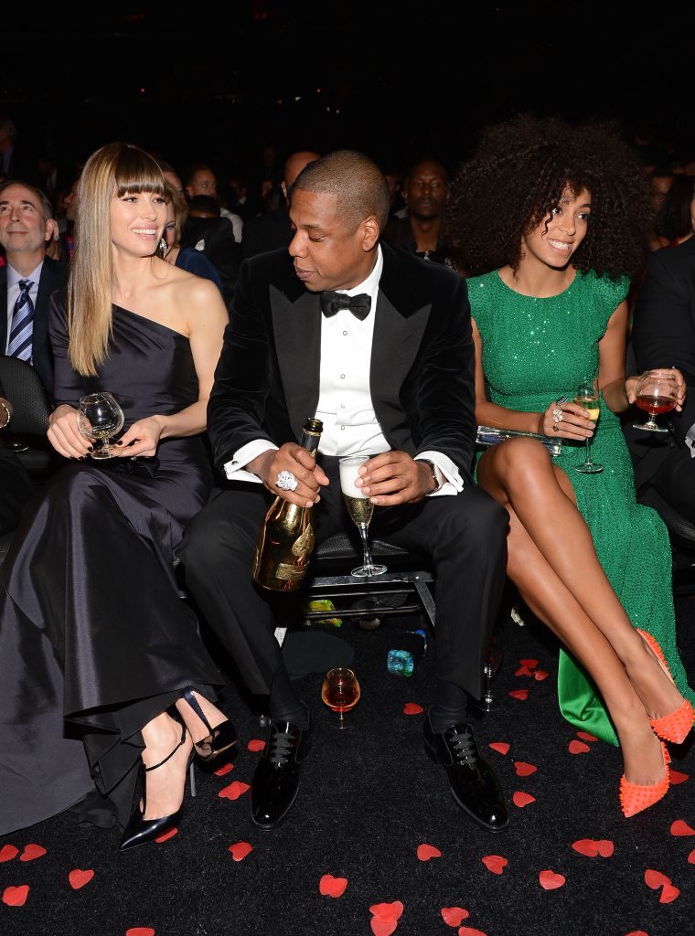 Solange Beats Up Jay Z