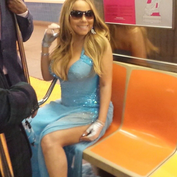 Mariah-Carey-wears-gown-on-subway