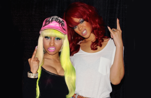 Nicki and Rihanna