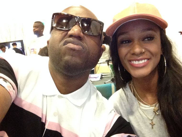 Rico Love and Tiara Thomas