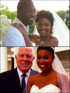 Gabrielle Union and DWade wedding pics