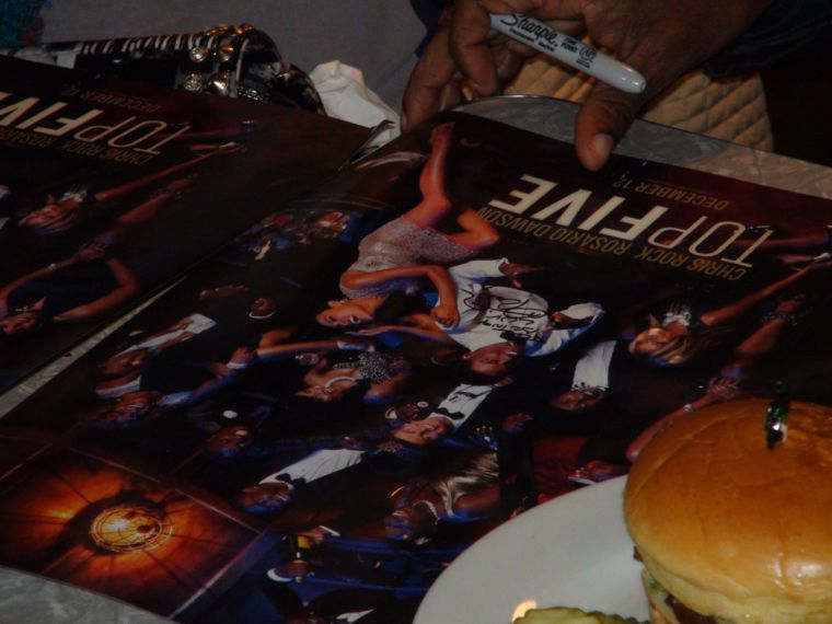 Chris Rock Top 5 meet and greet