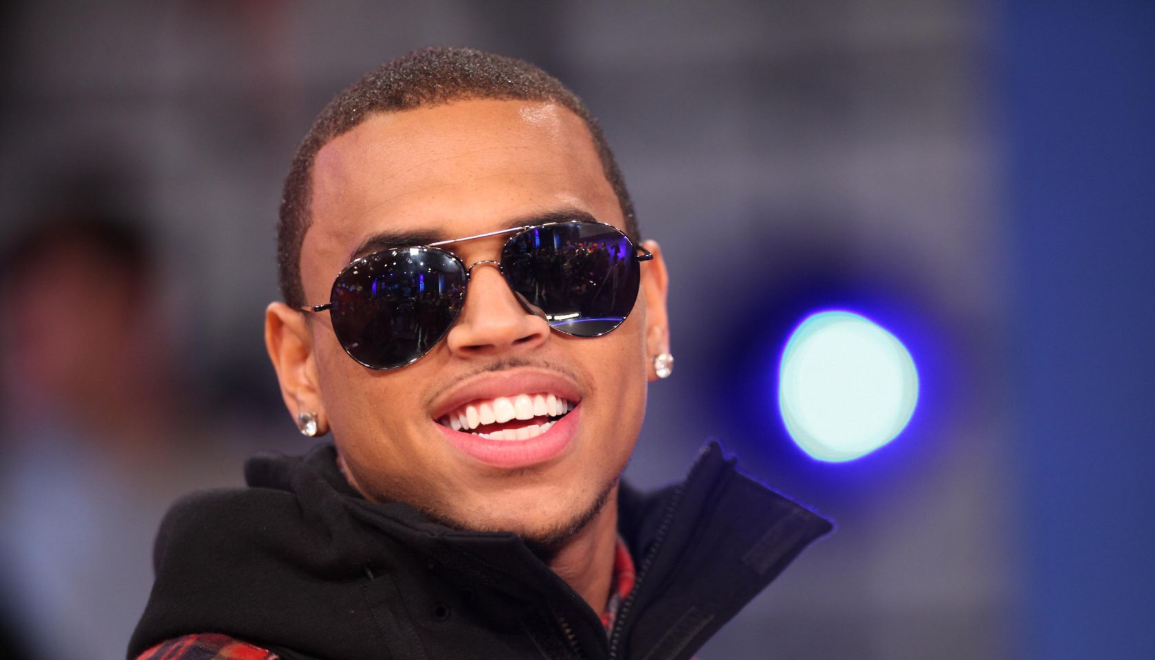 Chris Brown Visits BET's '106 & Park'