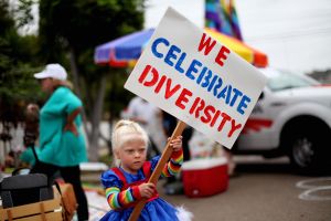 Active Duty Military Members March In San Diego's Gay Pride Parade