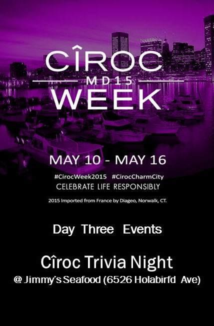 Ciroc Week Events