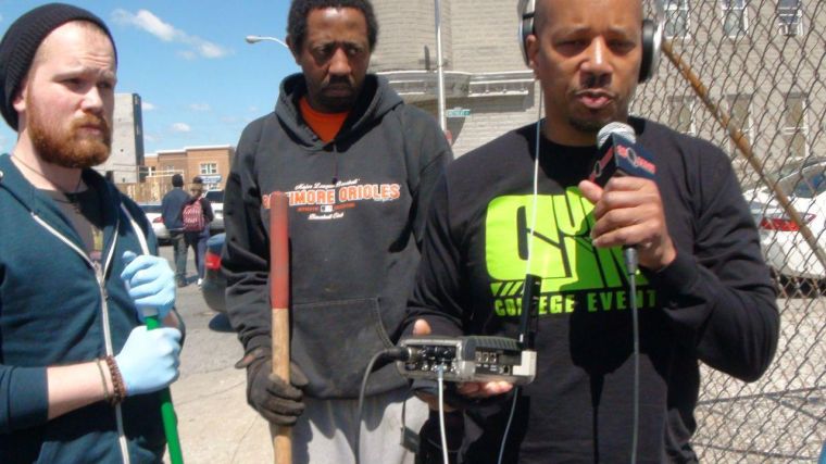 Less Than 24 Hours After Baltimore Riots, A Glimmer Of Hope