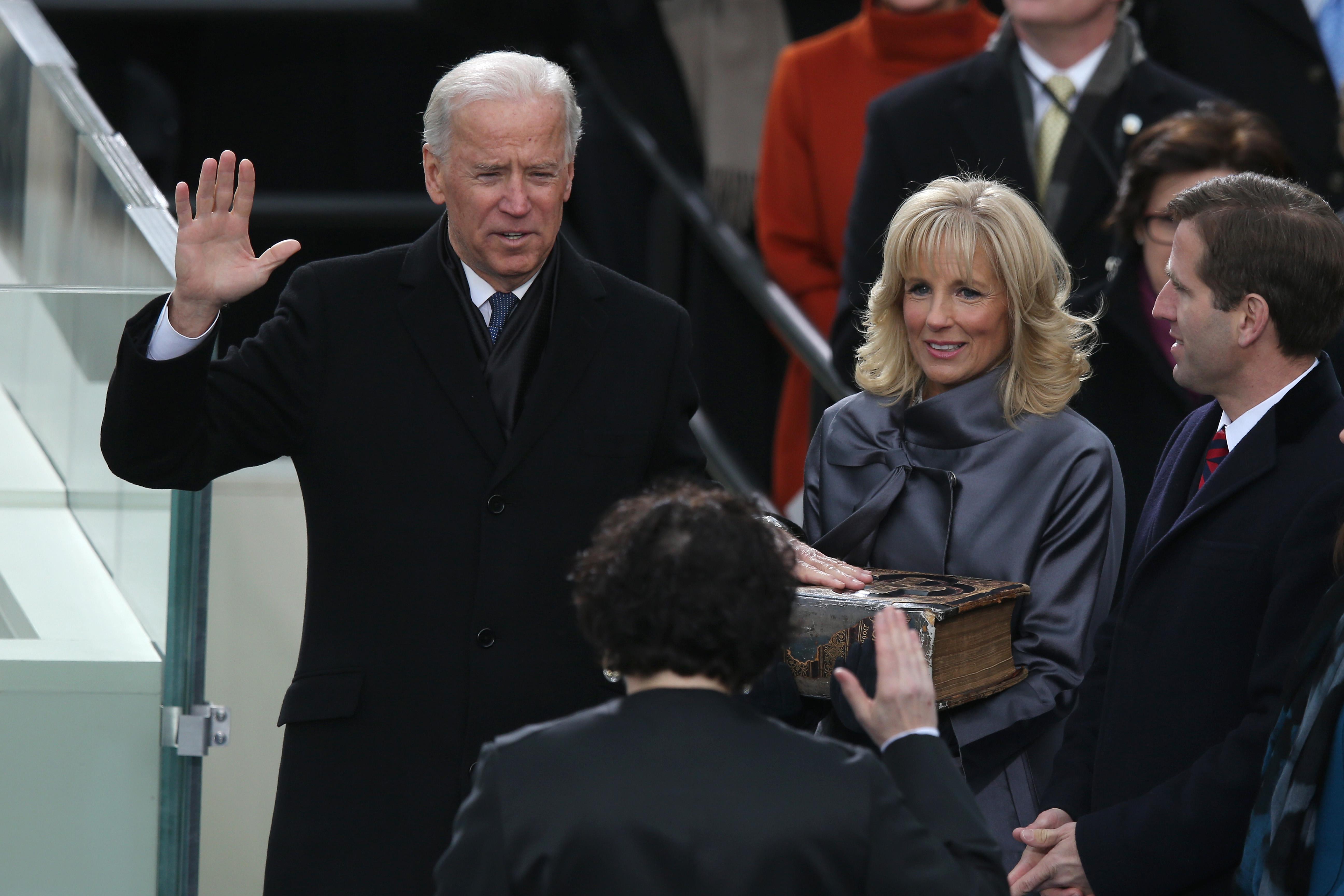 Barack Obama Sworn In As U.S. President For A Second Term