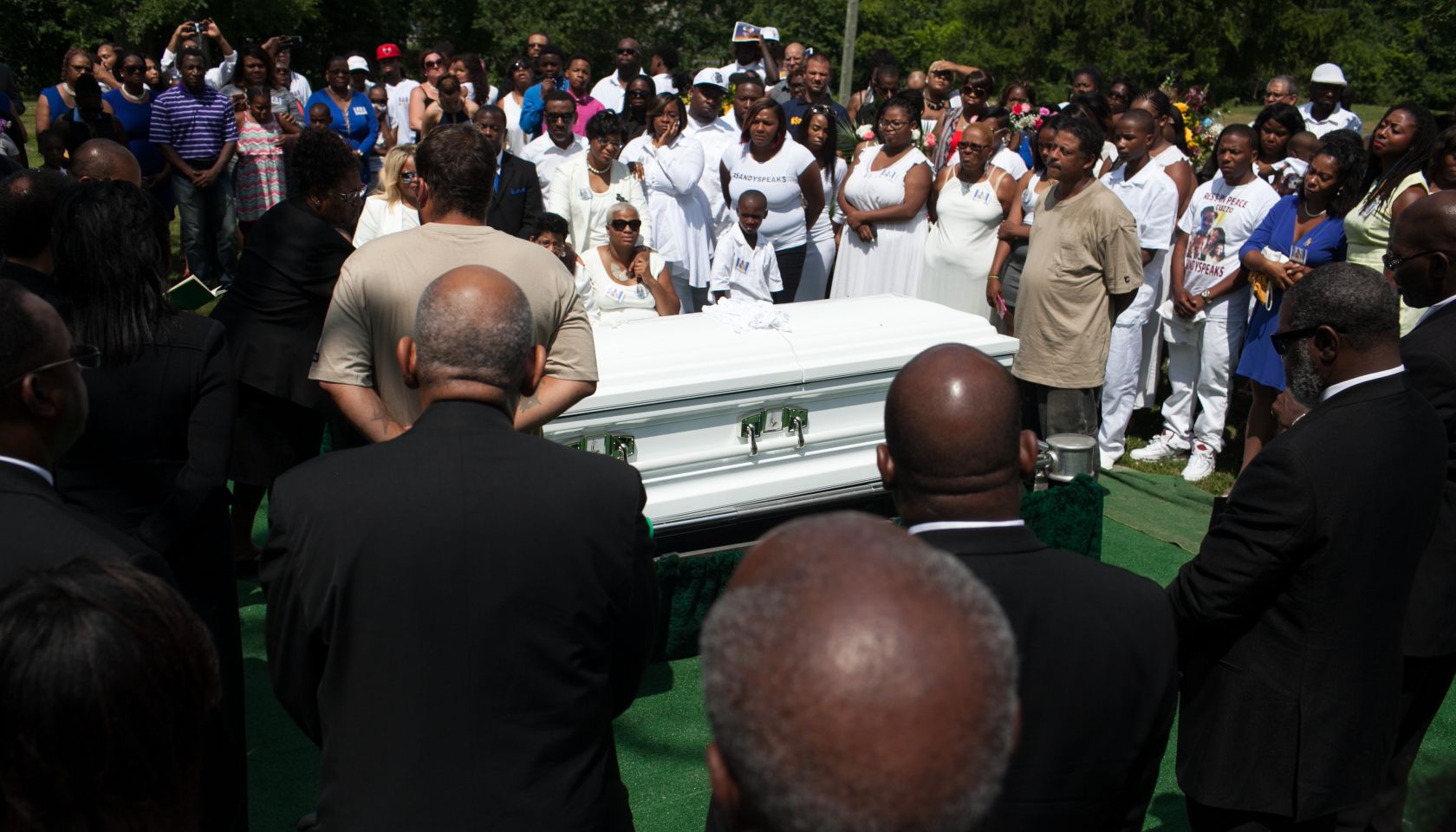 Mourners Attend Wake And Funeral For Sandra Bland In Illinois