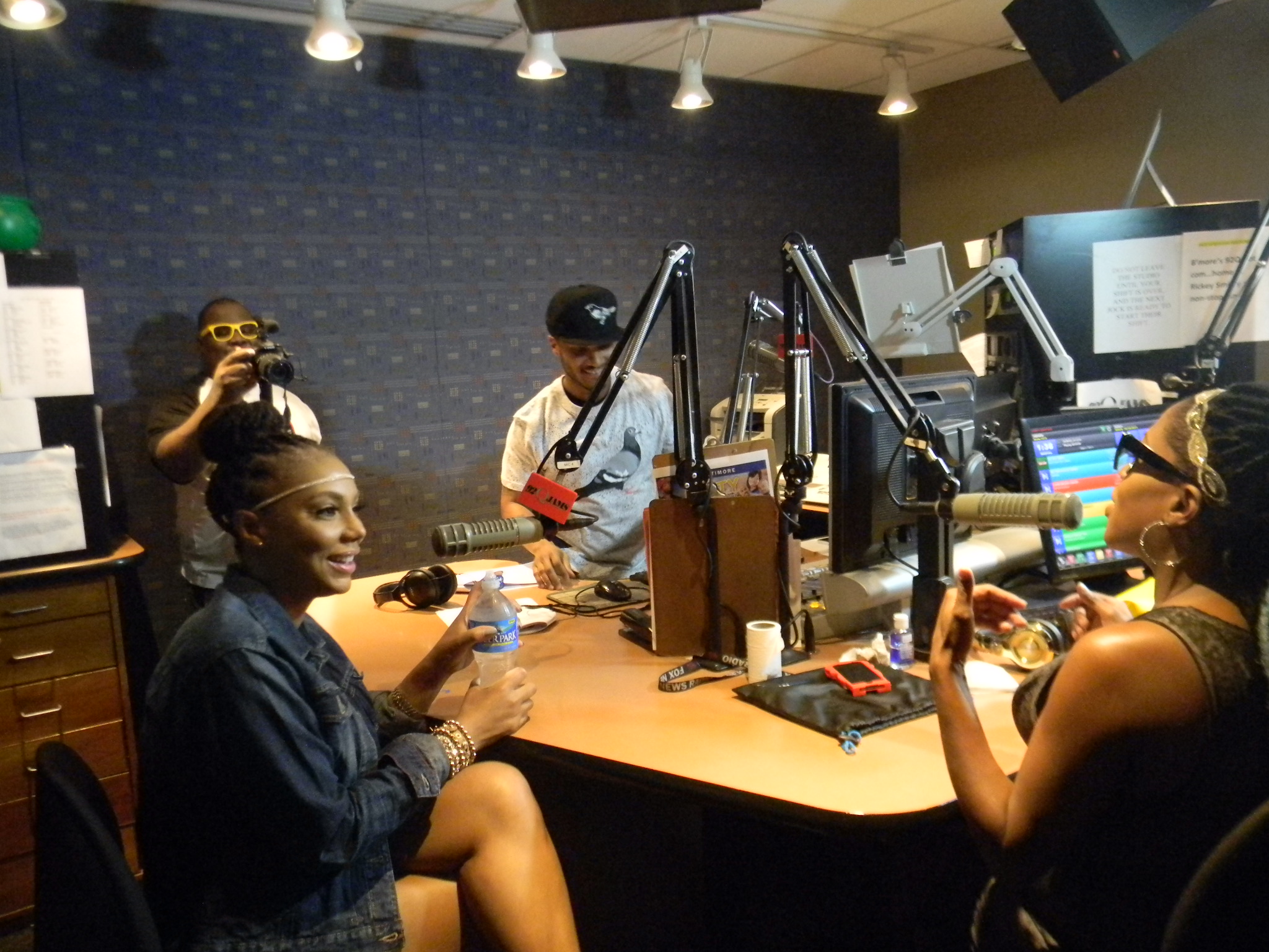 Tamar Braxton with the Fam