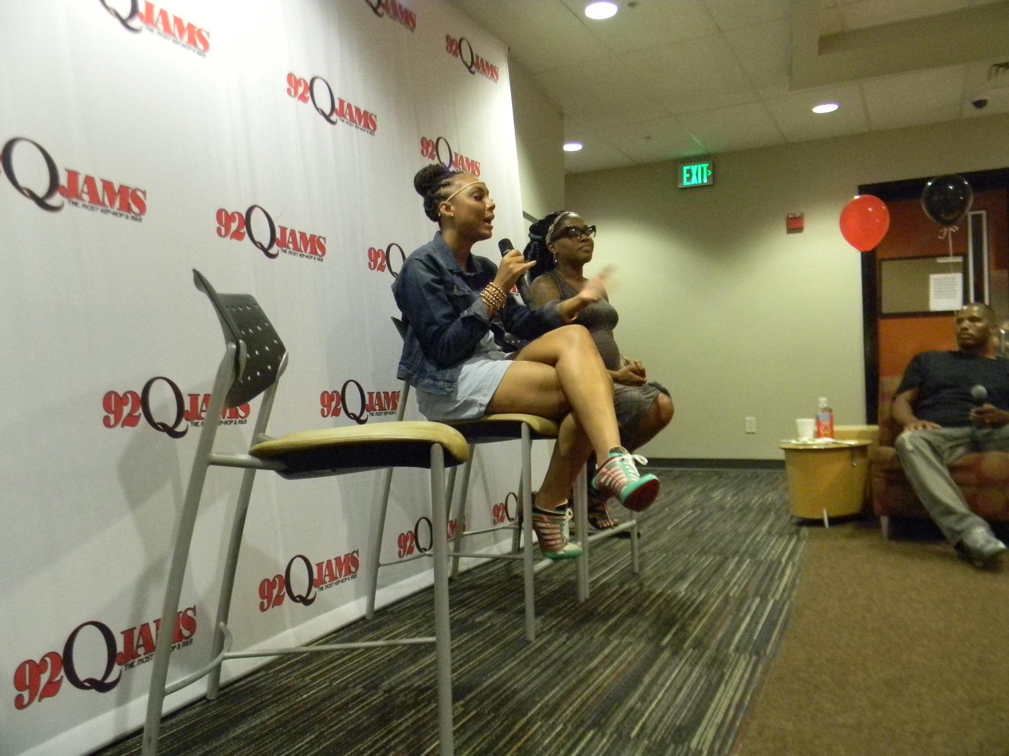 Tamar Braxton with the Fam