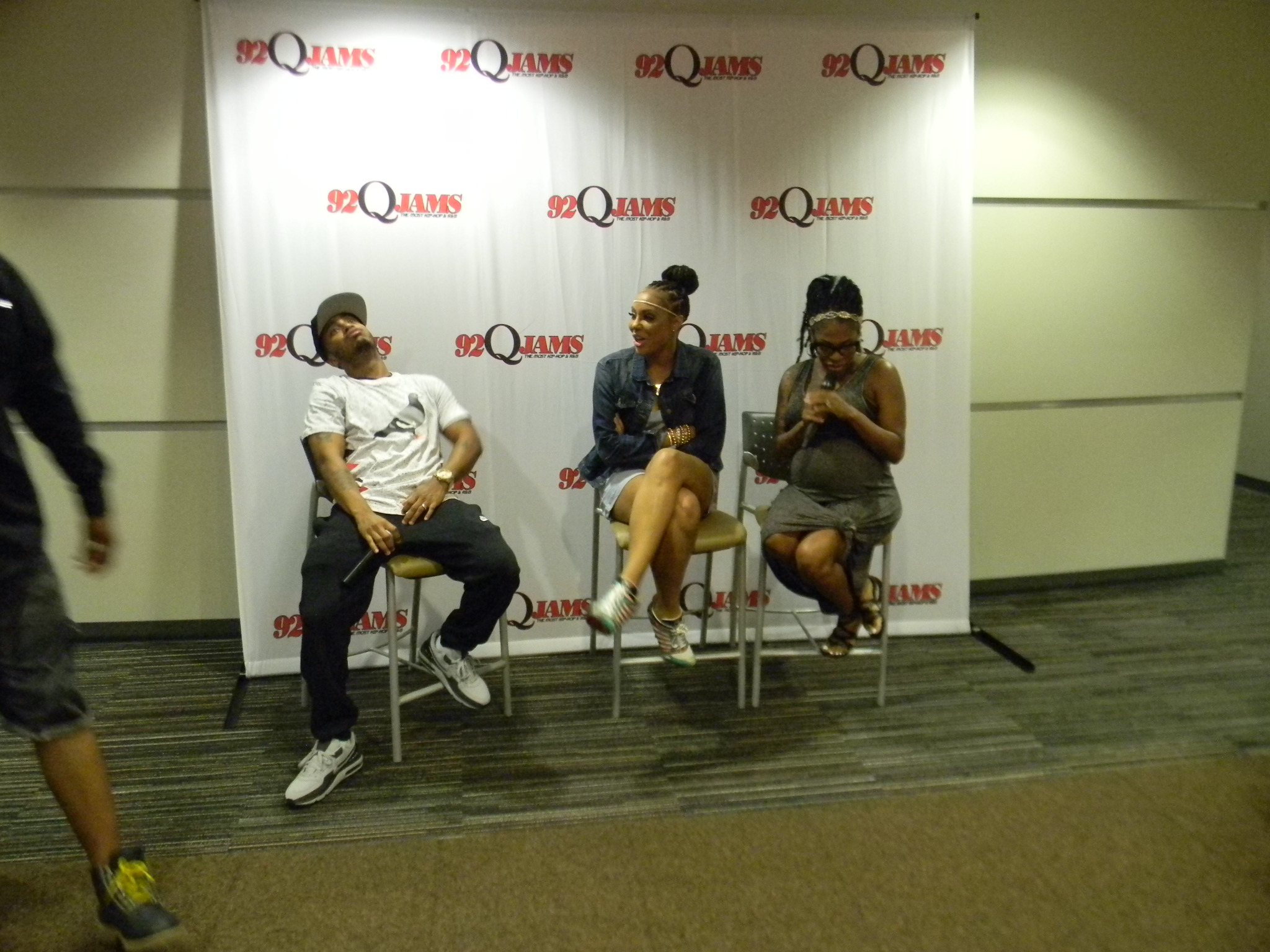 Tamar Braxton with the Fam