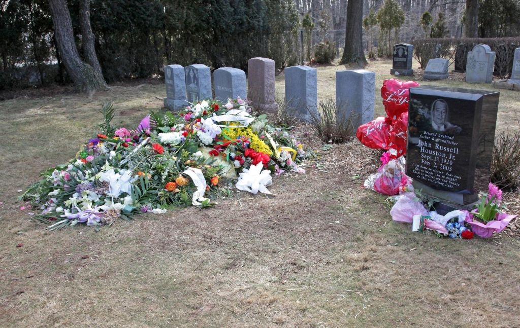 Fans Visit The Burial Site Of Whitney Houston