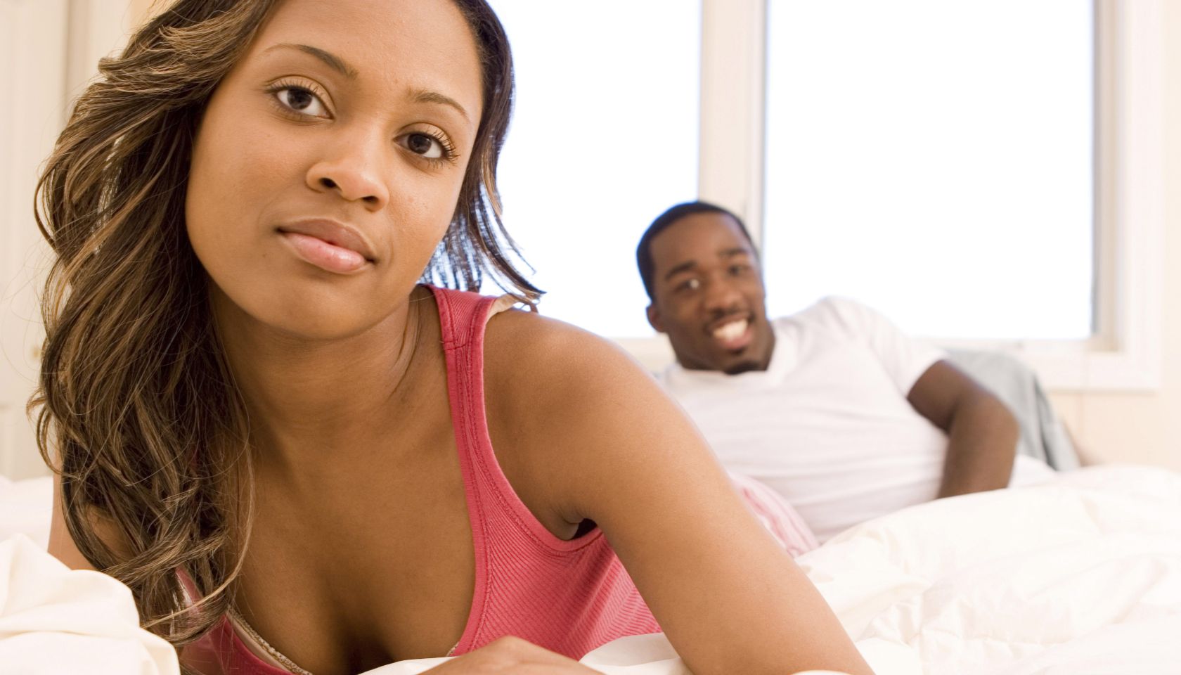 Couple in bed