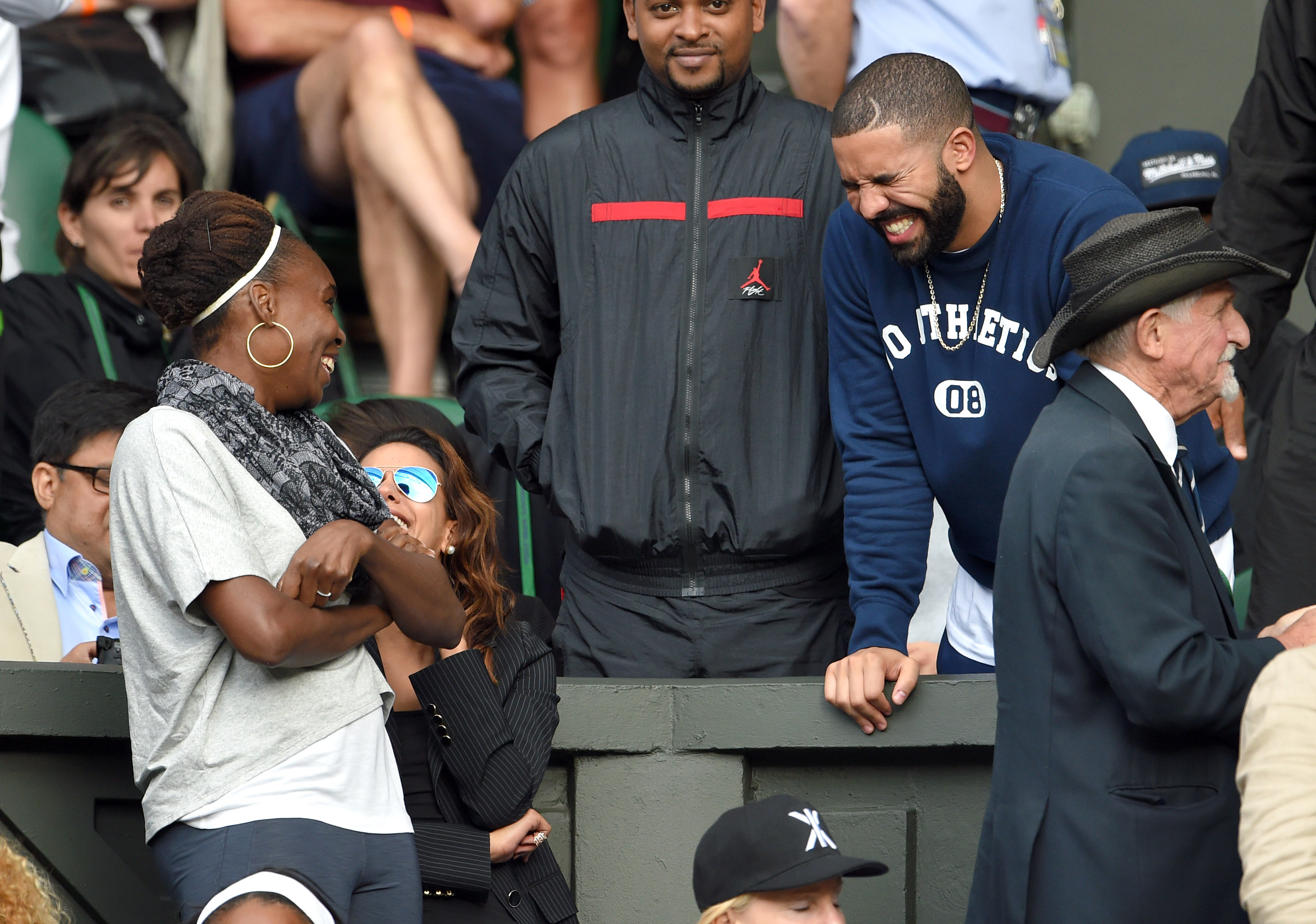 Celebrities At Wimbledon 2015