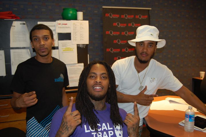 Waka Flocka Flame in the Studio with The FAM