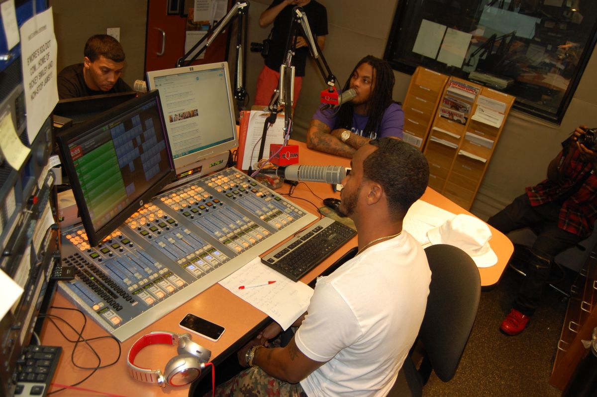 Waka Flocka Flame in the Studio with The FAM
