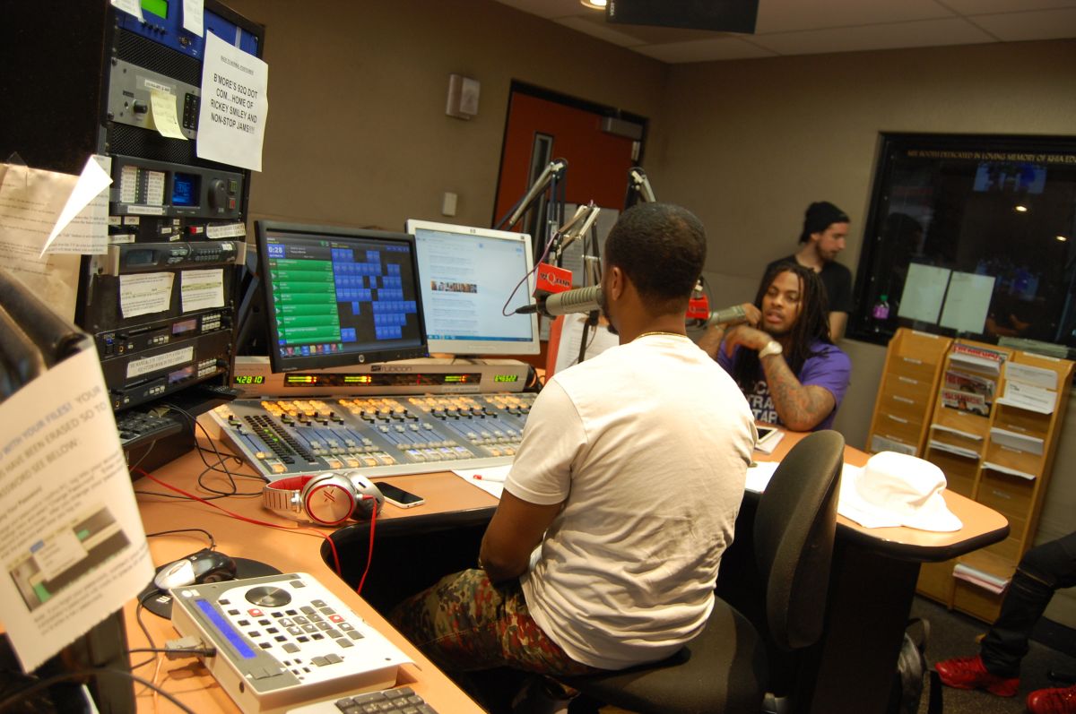 Waka Flocka Flame in the Studio with The FAM