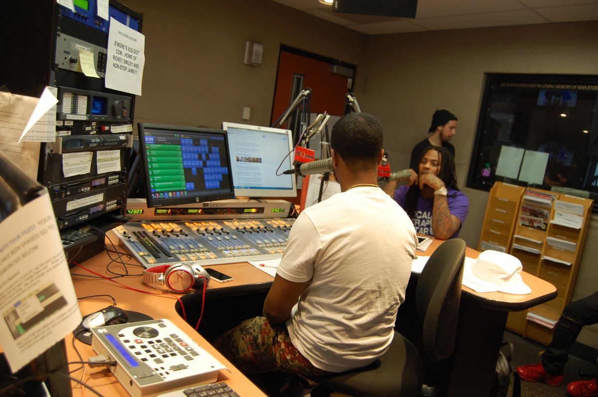 Waka Flocka Flame in the Studio with The FAM