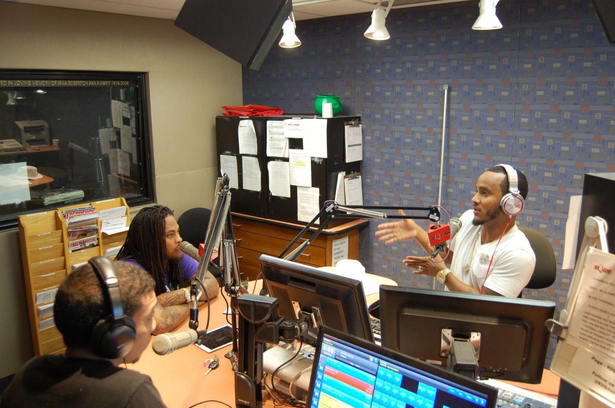 Waka Flocka Flame in the Studio with The FAM