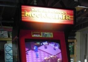 Moonwalker arcade cabinet