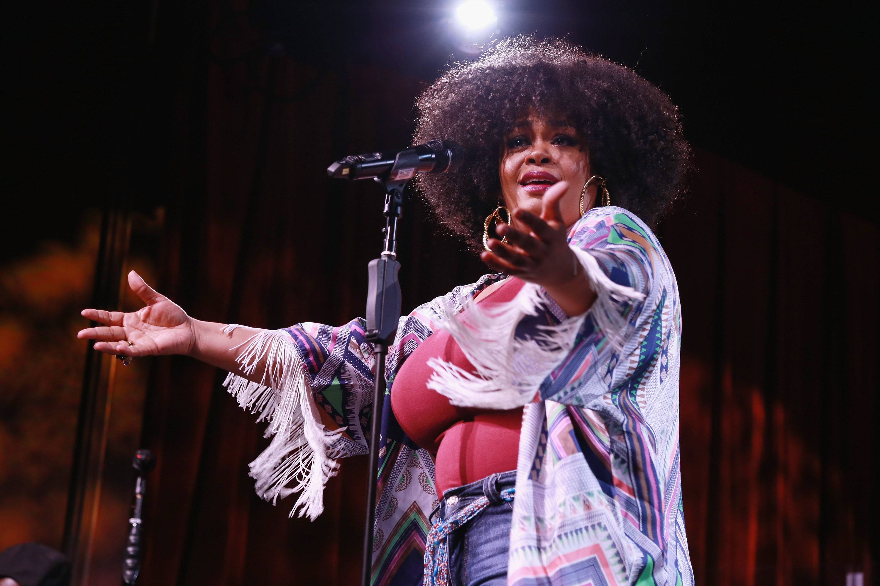 Jill Scott WOMAN Album Preview & Live Performance