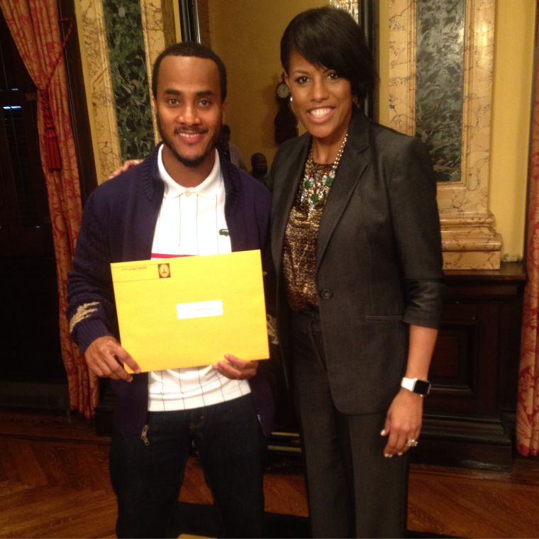 DJ Quicksilva and Lil Black Honored at City Hall