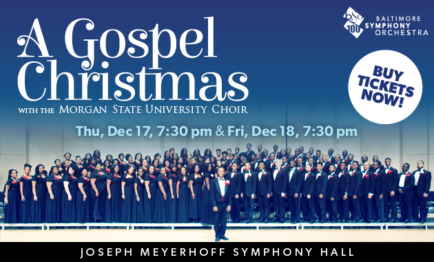 A Gospel Christmas with the Morgan State University Choir