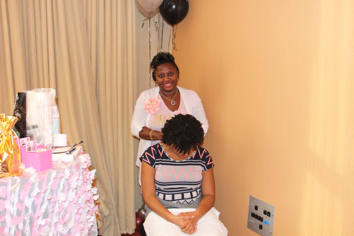 #92qCodeRed Pamper Party with Monica