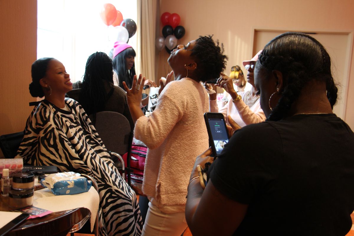 #92qCodeRed Pamper Party with Monica