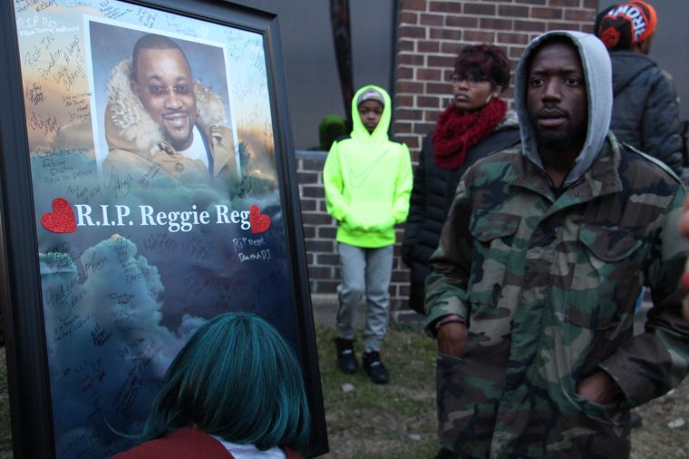 A Candlelight Vigil for Reggie Reg