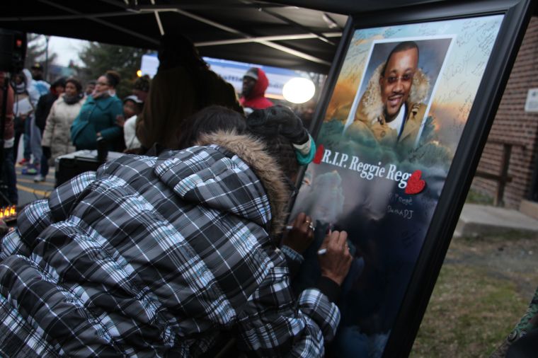 A Candlelight Vigil for Reggie Reg