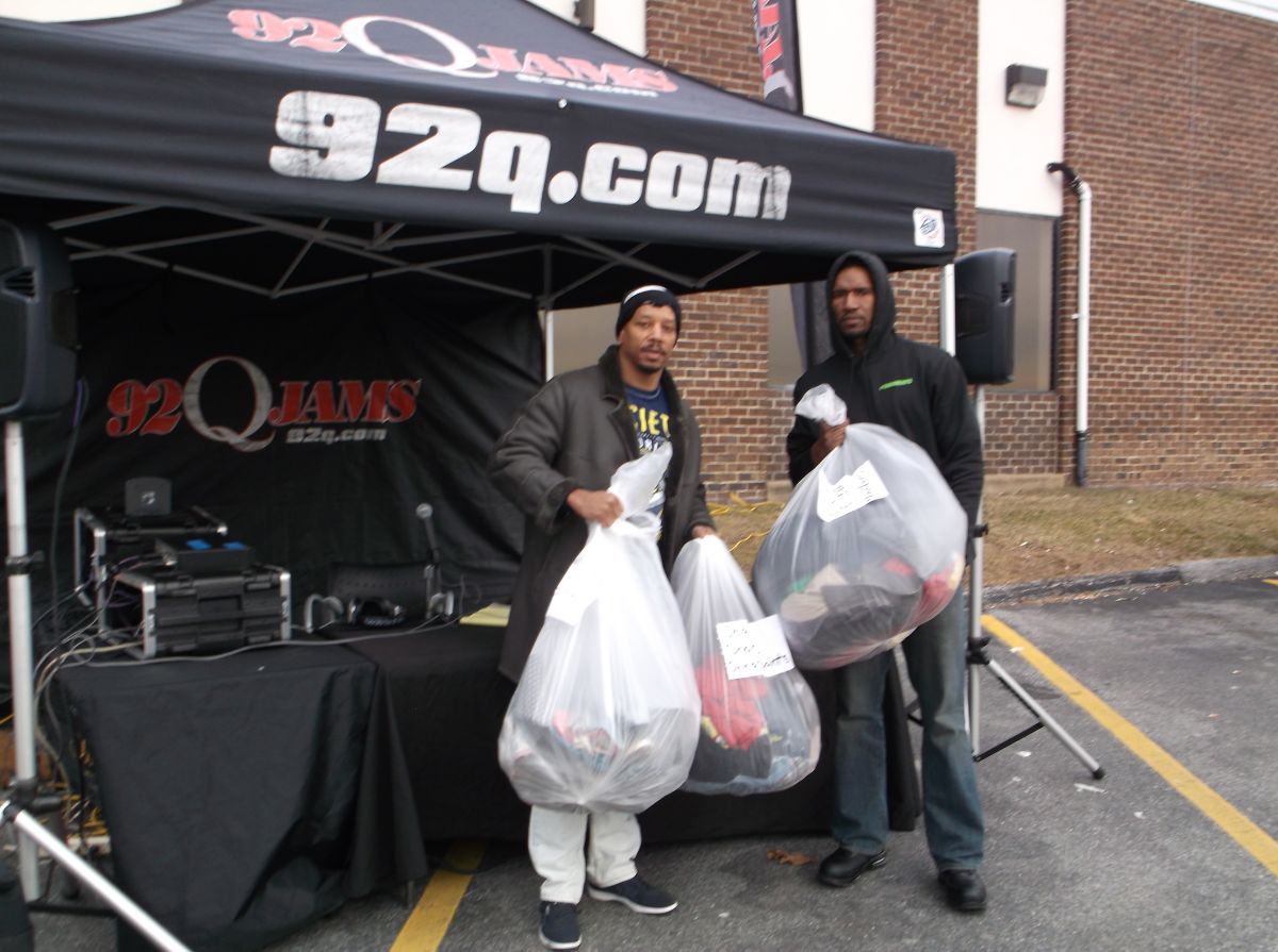 Coat Drive for the Homeless 92 Q