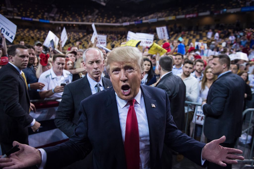 Donald Trump in Orlando, Florida.