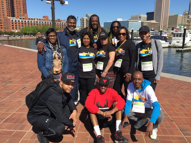 Radio One Baltimore walks for 92Q's Jay Claxton