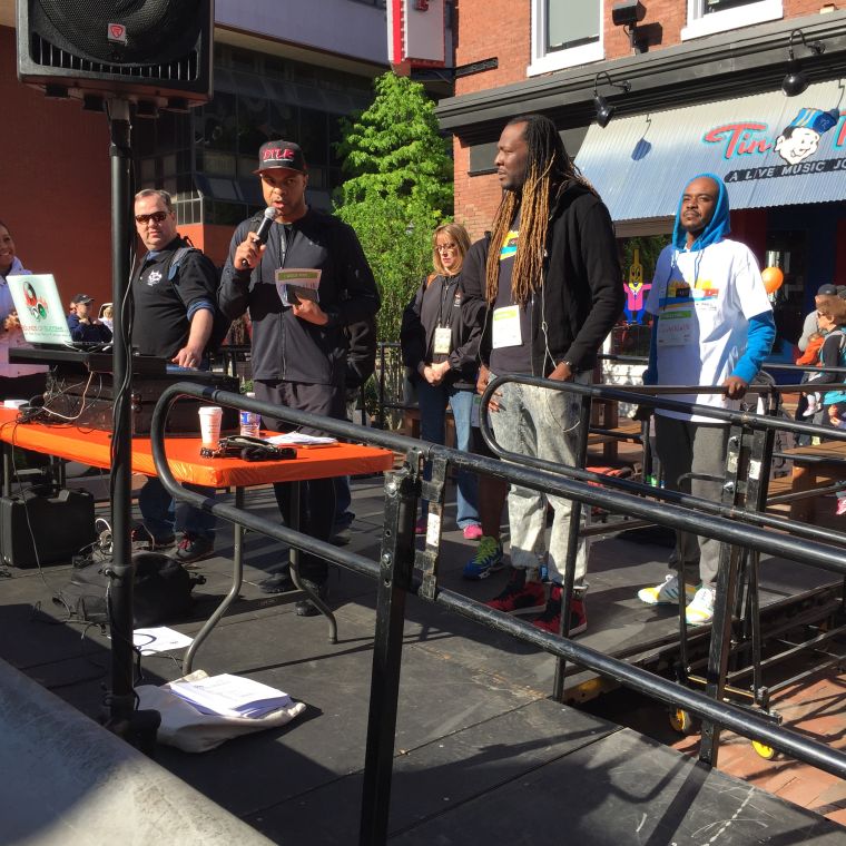 Radio One Baltimore walks for 92Q's Jay Claxton