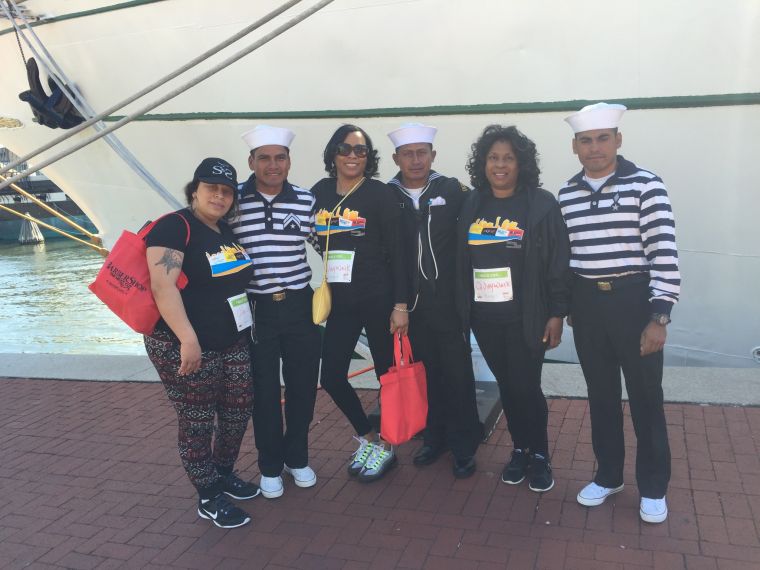 Radio One Baltimore walks for 92Q's Jay Claxton