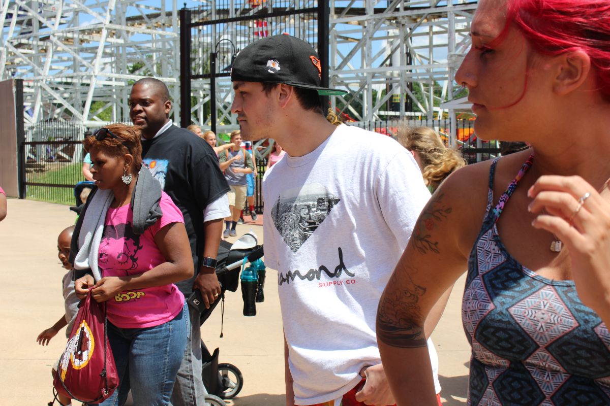 Kels in the Afternoon at Six Flags