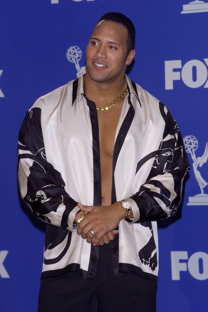 The Rock was a handsome son of a gun back in 1999…
