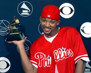 Will Smith holds his Grammy Award 25 February in N