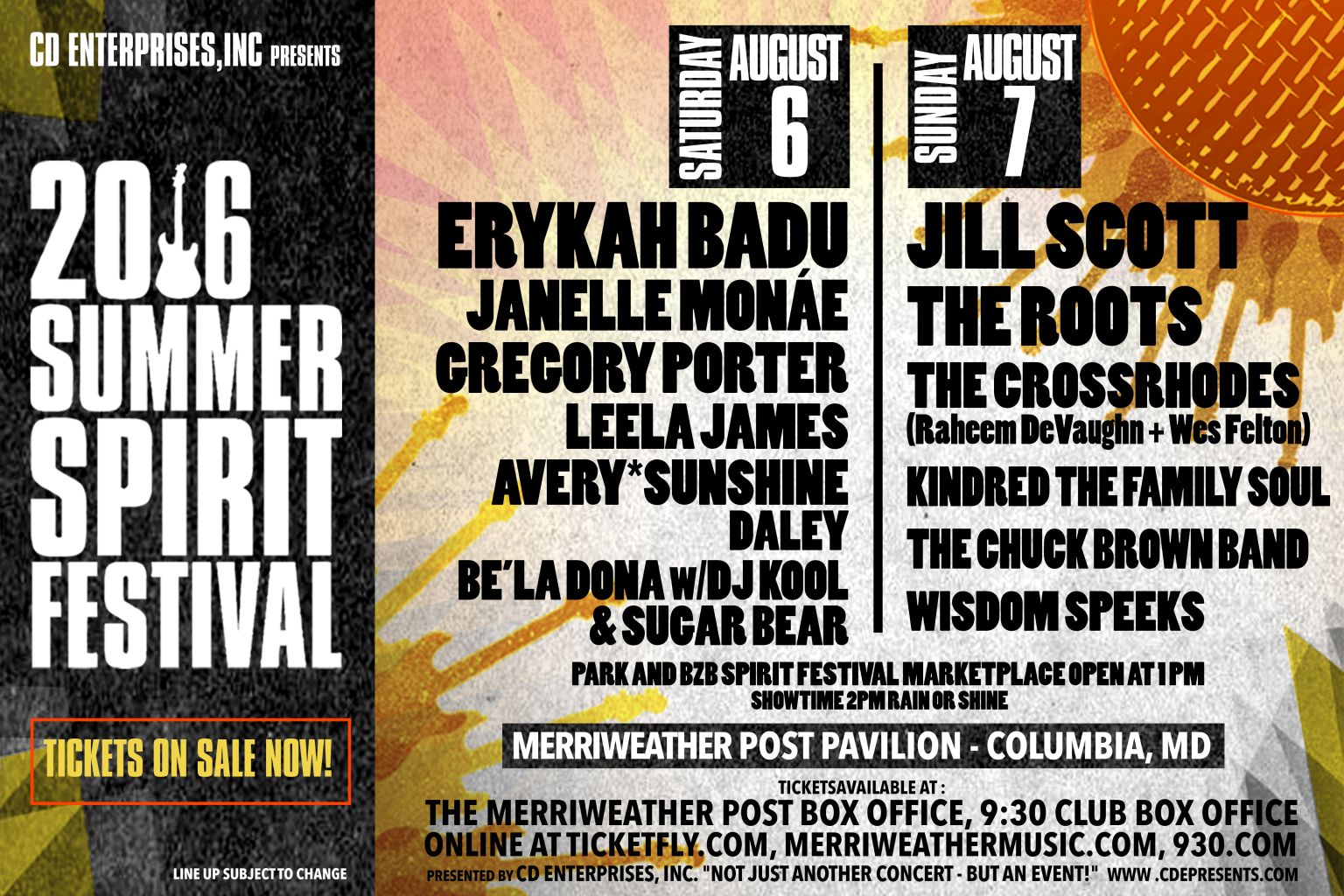 SUMMER SPIRIT FESTIVAL expands to a full weekend of music in 2016 92 Q