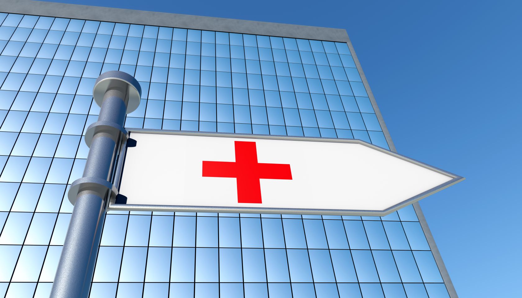 Red Cross sign
