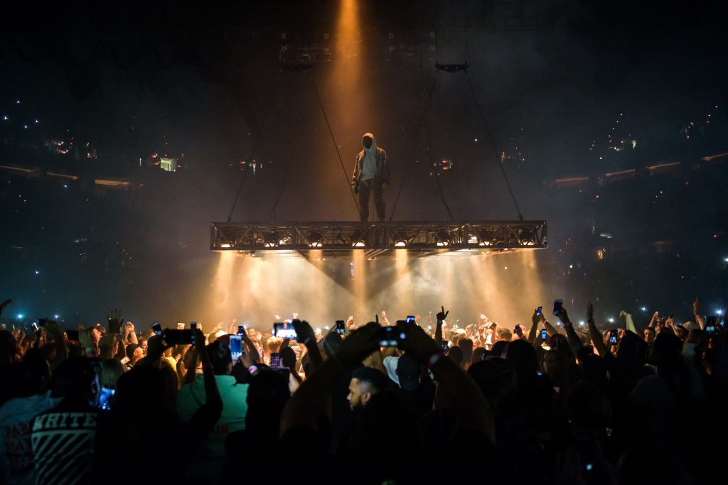 Kanye West Performs in Washington, D.C. on the Saint Pablo Tour