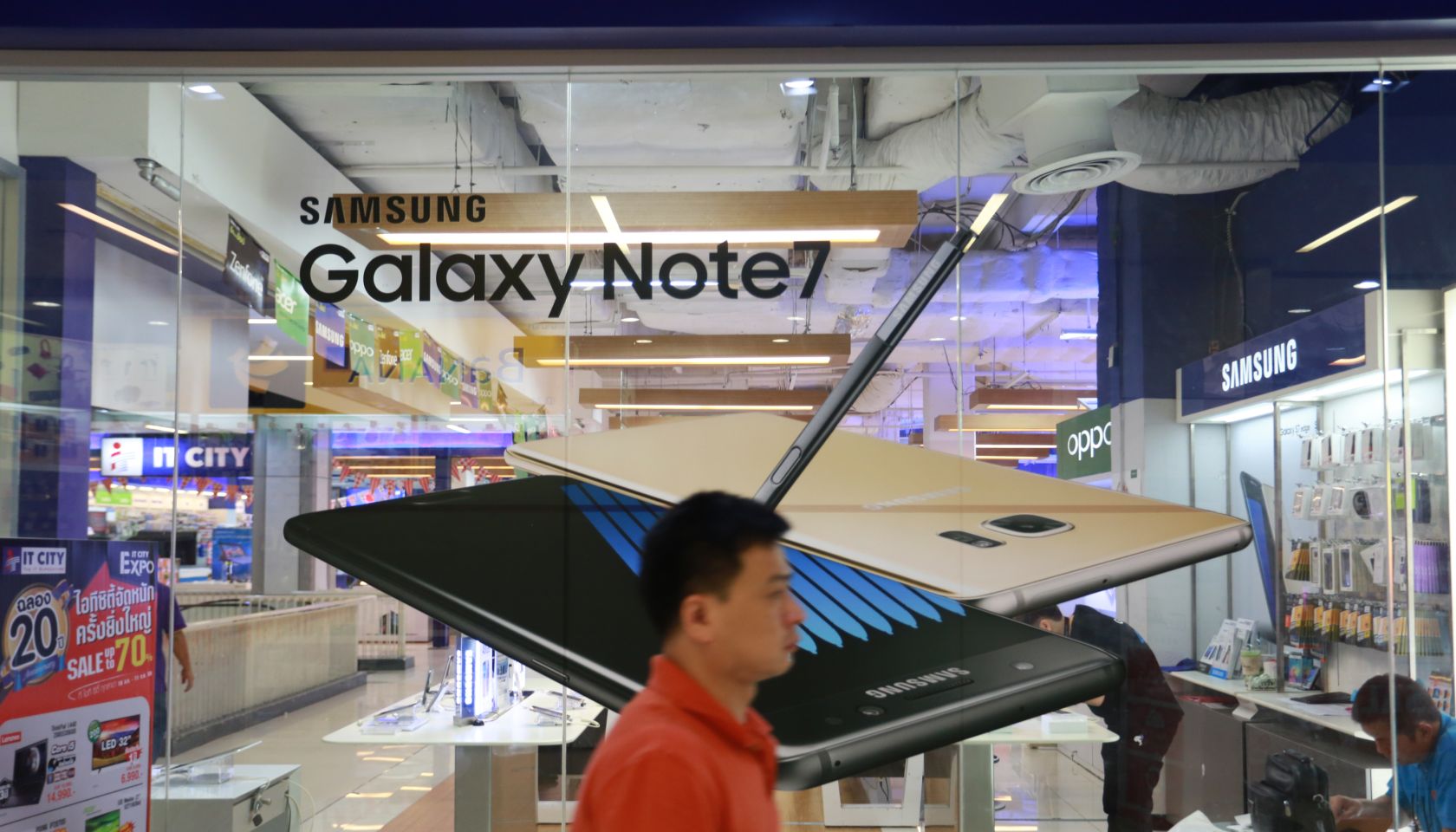 Samsung Electronic Company in Thailand announced a recall of...