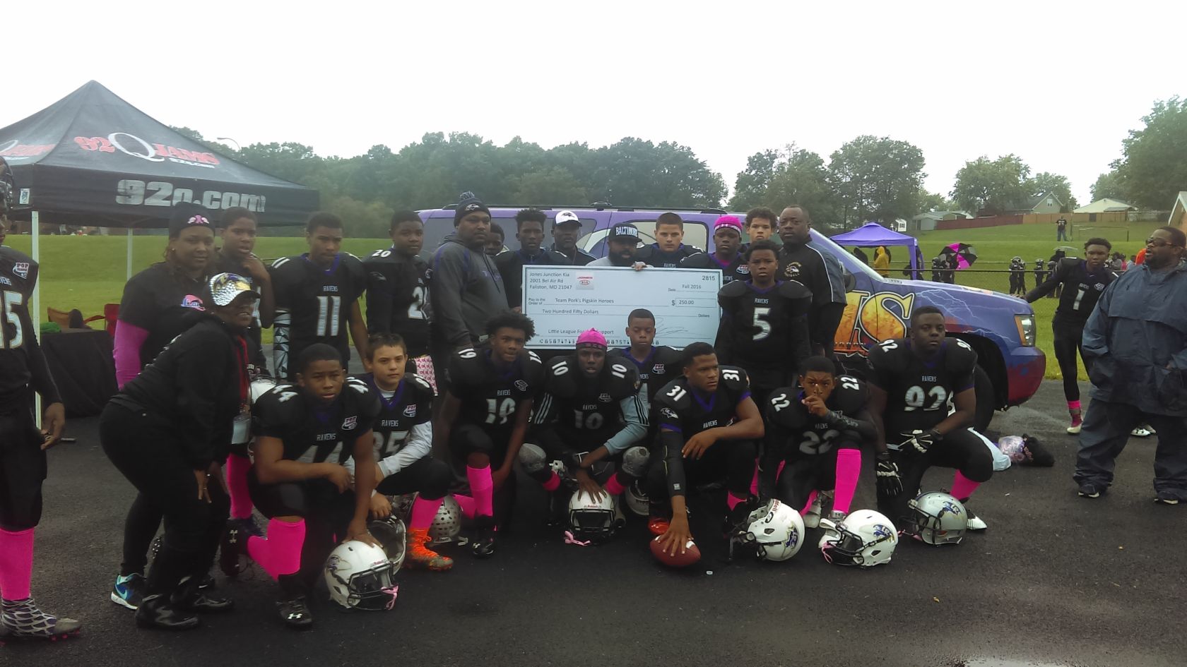 Porks Pigskin Heroes Landsdowne Ravens