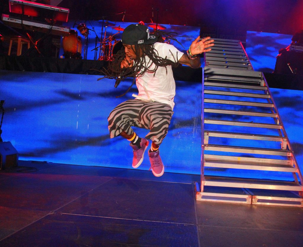 Lil Wayne Hot 107.9's Birthday Bash 17