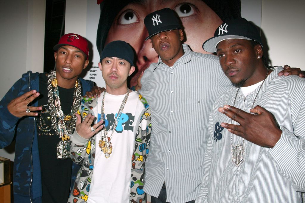 Kanye West, Nigo and Pharrell Williams News Photo - Getty Images