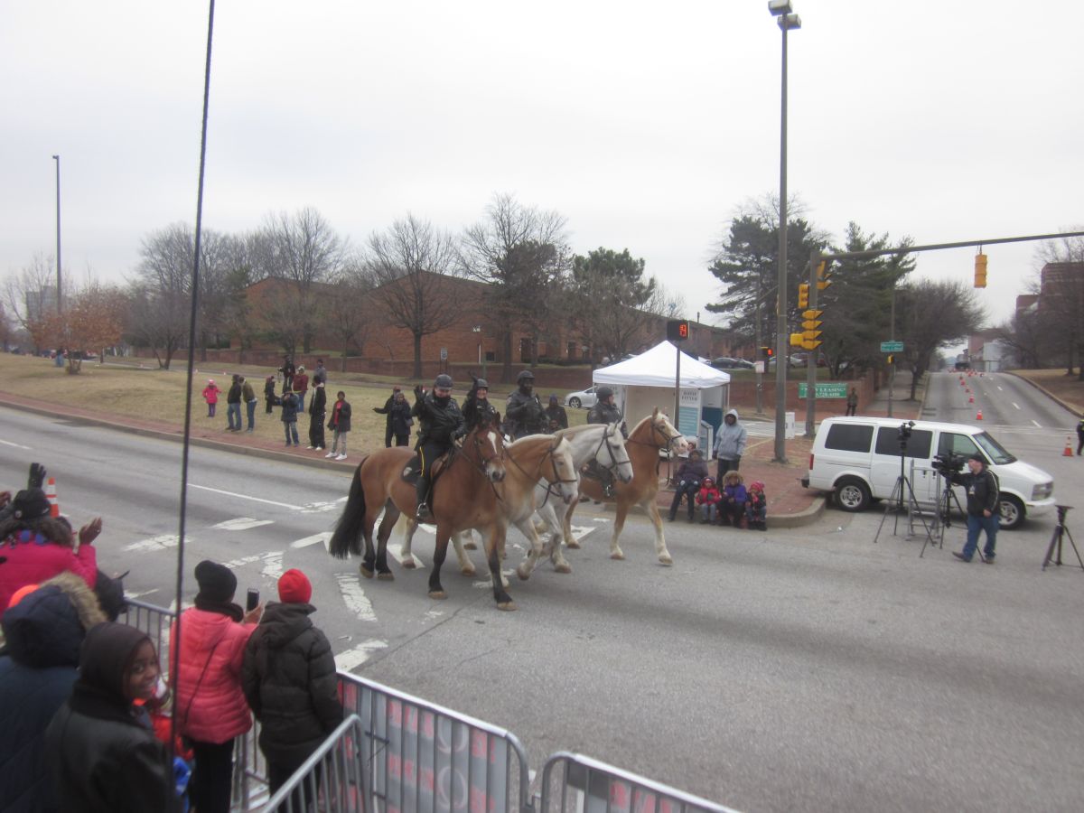 The 2017 MLK Day Parade in Baltimore