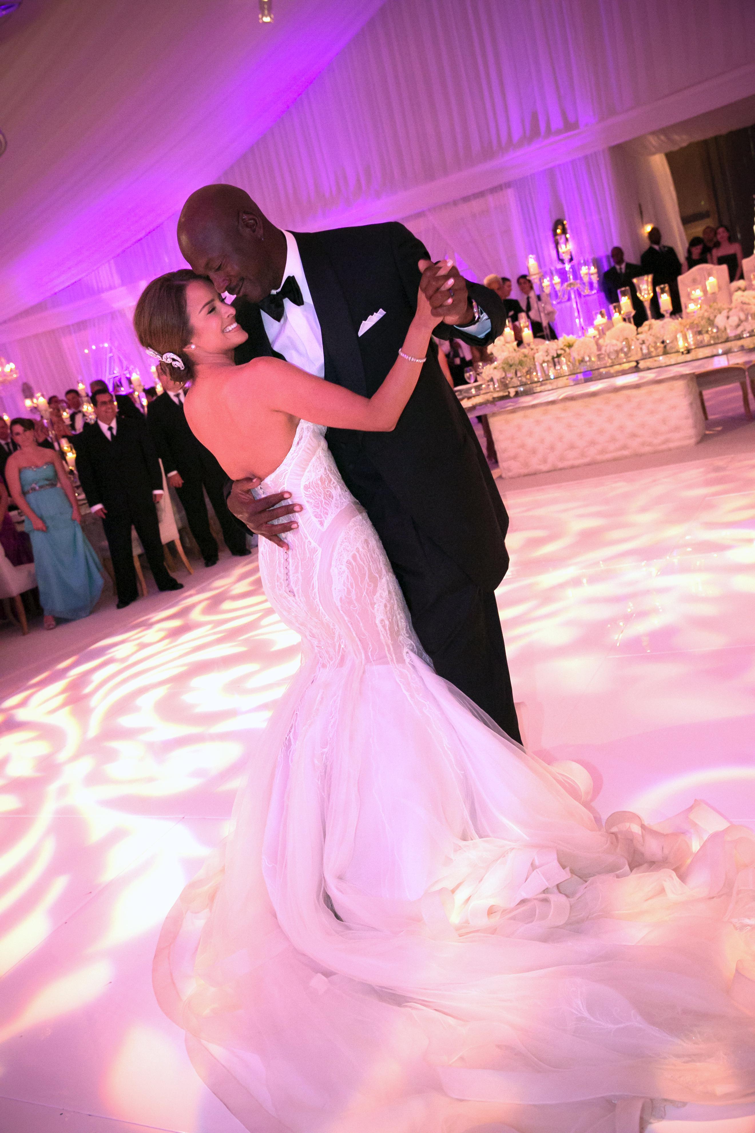 Michael Jordan Marries Yvette Prieto In Palm Beach